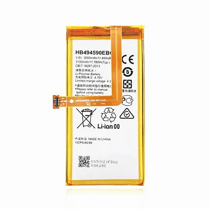 Для huawei Honor 7 аккумулятор HB494590EBC 3000 мАч Сменные Аккумуляторы для Hua wei PLK-L01 PLK-TL01H G620 G628+ Бесплатные инструменты