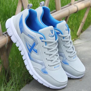 Мужские кроссовки весна-лето 2019 Новое поступление мужская обувь модная Новая мужская повседневная обувь со шнуровкой дышащая сетчатая светильник для взрослых