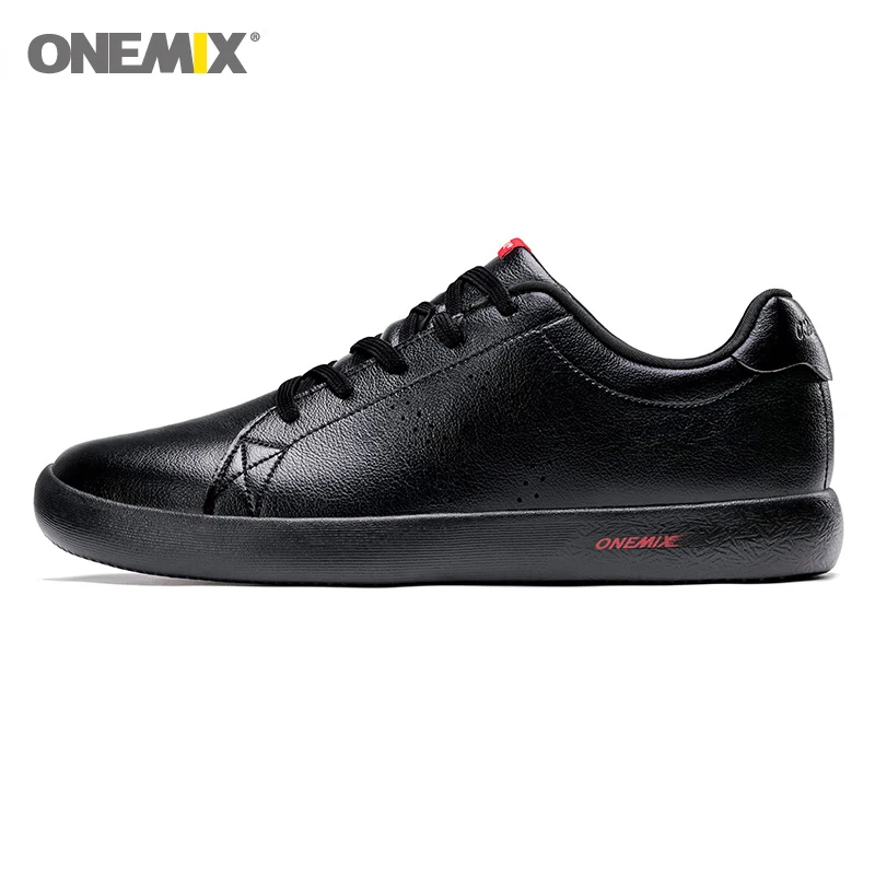 Кроссовки ONEMIX мужские для скейтборда мягкая кожа легкие повседневная обувь бега