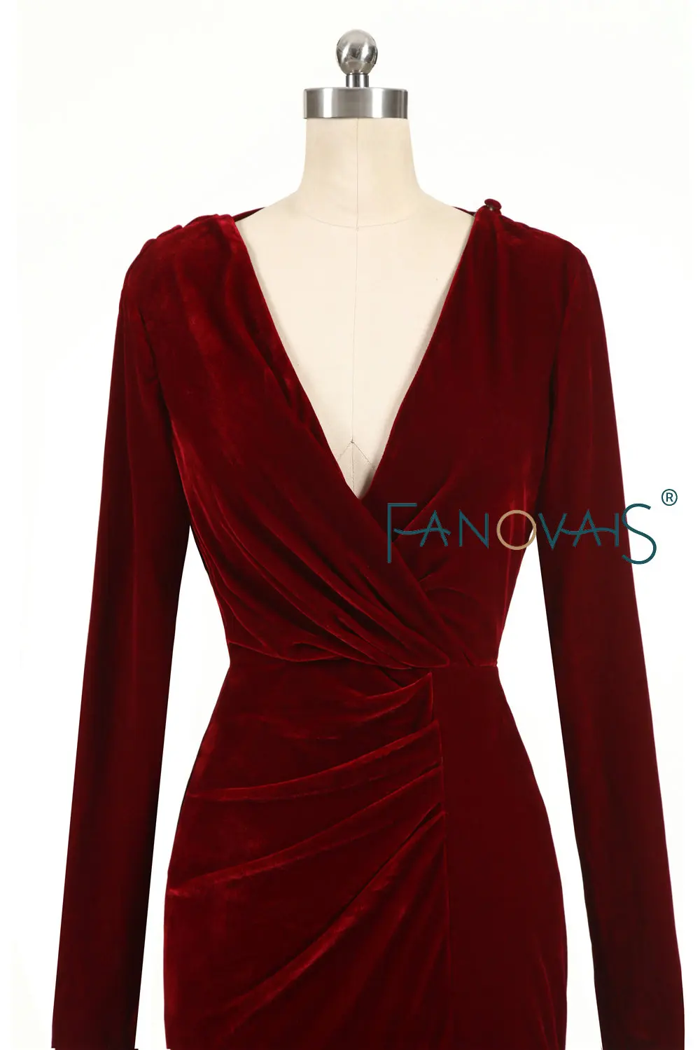 Женское длинное платье с длинным рукавом вечернее для выпускного вечера | Платья