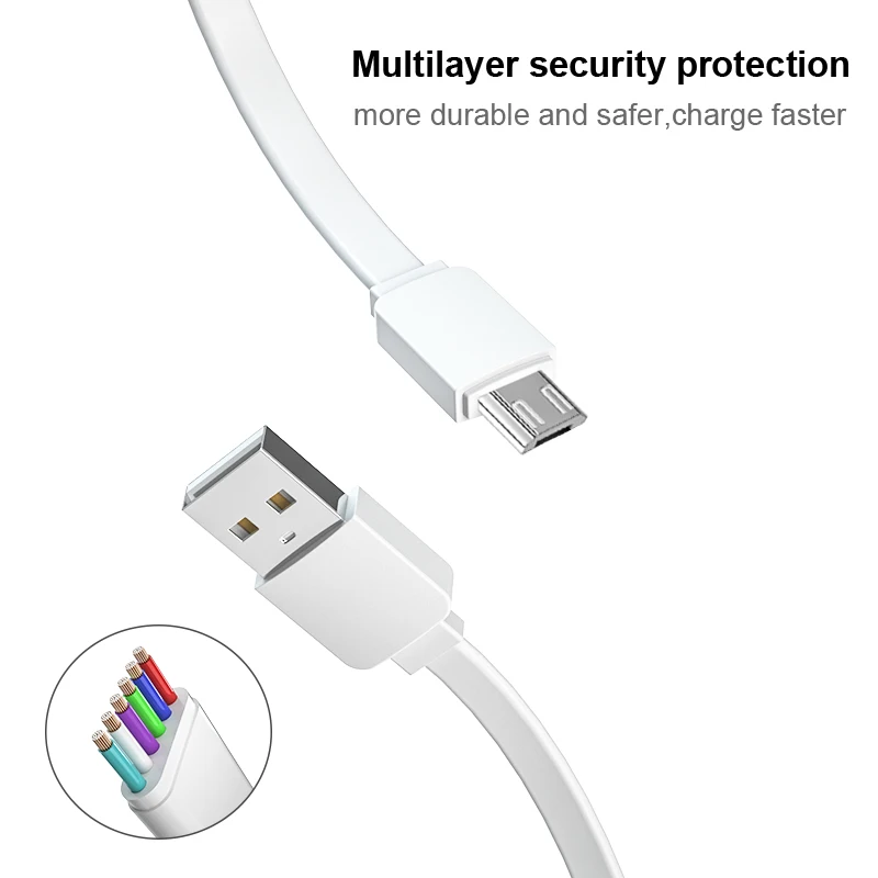 Кабель Micro USB GUSGU кабель для быстрой зарядки и синхронизации данных универсальное