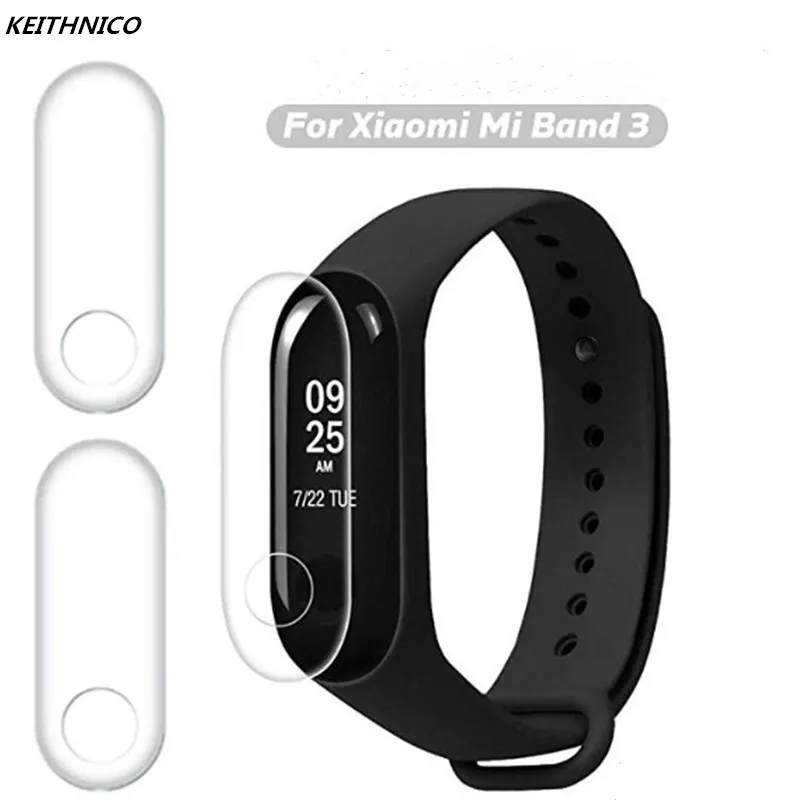2 шт. мягкая защитная пленка для экрана браслета Xiaomi Mi Band 3 4|Защита экрана| |
