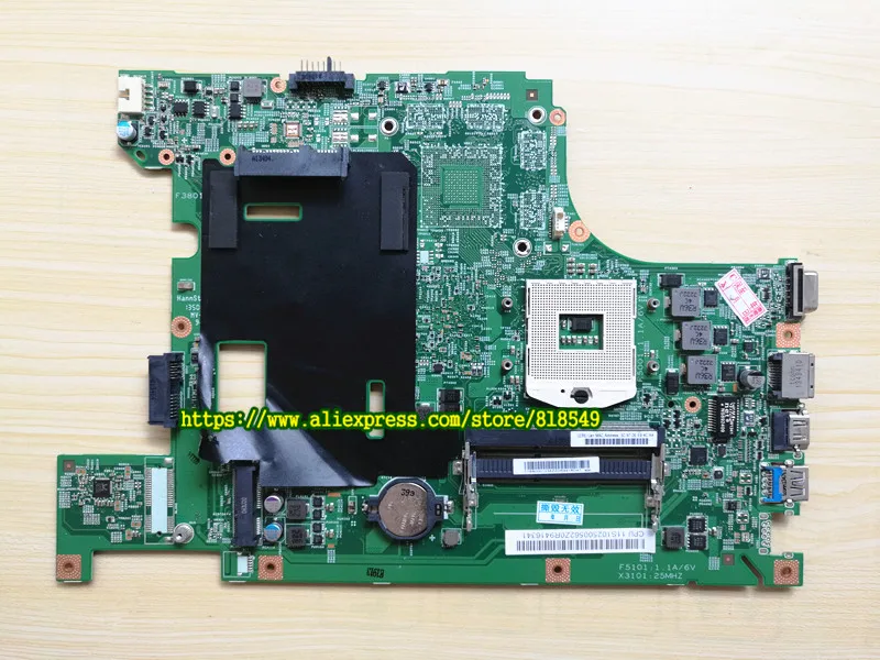 original b590 laptop motherboard hm70 uma pga989 ddr3 fit for lenovo b590 notebook pc system board fully tested free global shipping