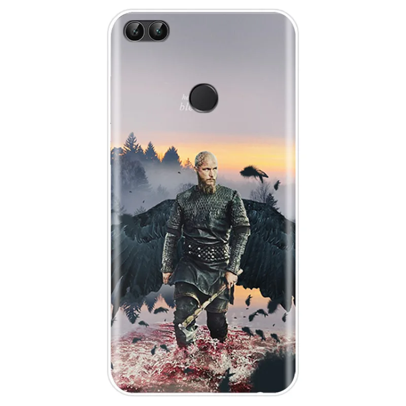 Модный чехол vikings серии 4 Мягкий Силиконовый ТПУ для телефона Huawei P9 P10 P20 PLUS P30 PRO P8