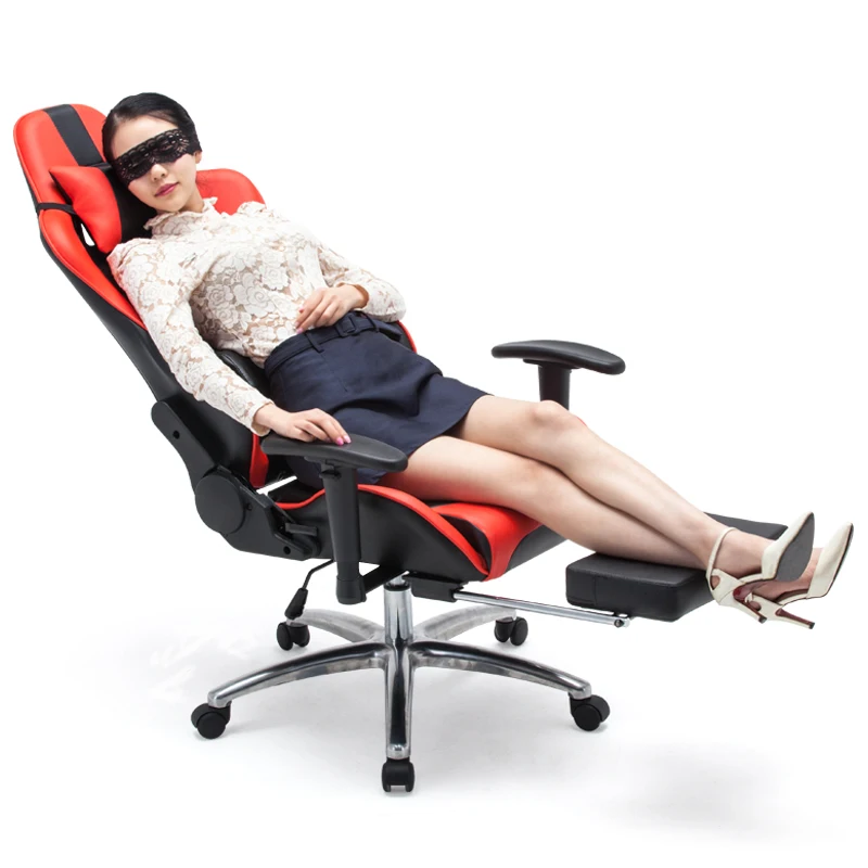 Multifunctional Fashion Boss Chair WCG Computer Household Reclining Office With Footrest Racing Seat sillas game | Мебель