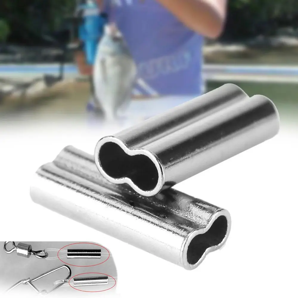 100 шт. рыболовные трубки из нержавеющей стали|Рыболовные снасти| |