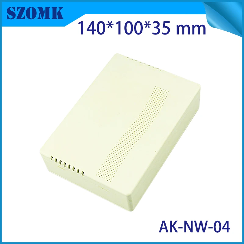 1 шт abs пластиковая коробка для электроники проект 140*100*35 мм szomk пластиковый корпус