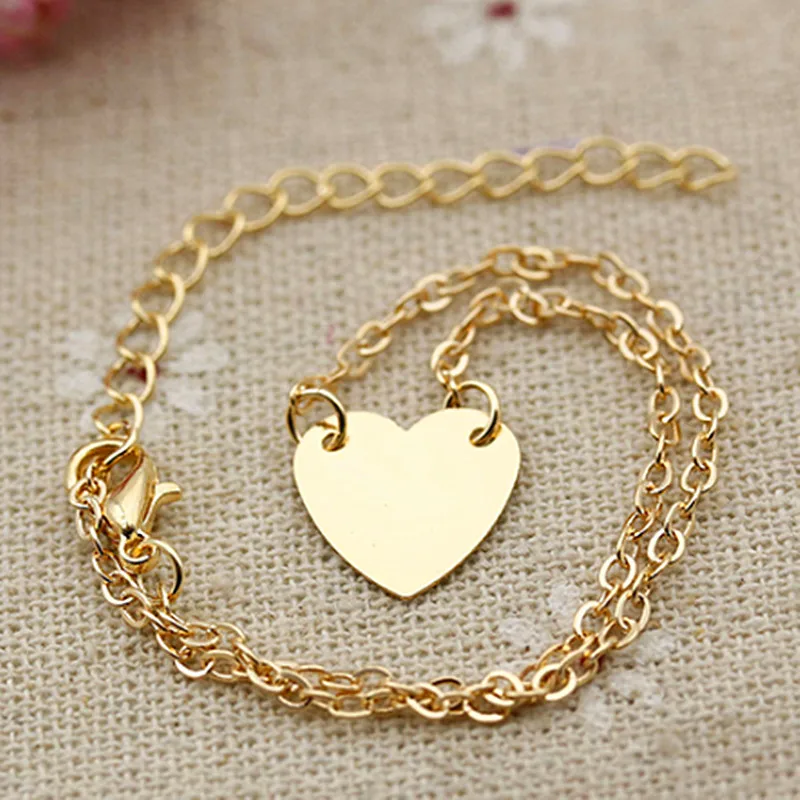 Женский браслет на щиколотке с сердечком цепочке пляж 2017 | Украшения и аксессуары