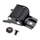 Черный металлический роликовый ремень для коньков, сменный зажим с винтом и гайкой, Ремонтный комплект для четырехроликовыхвстроенных коньков