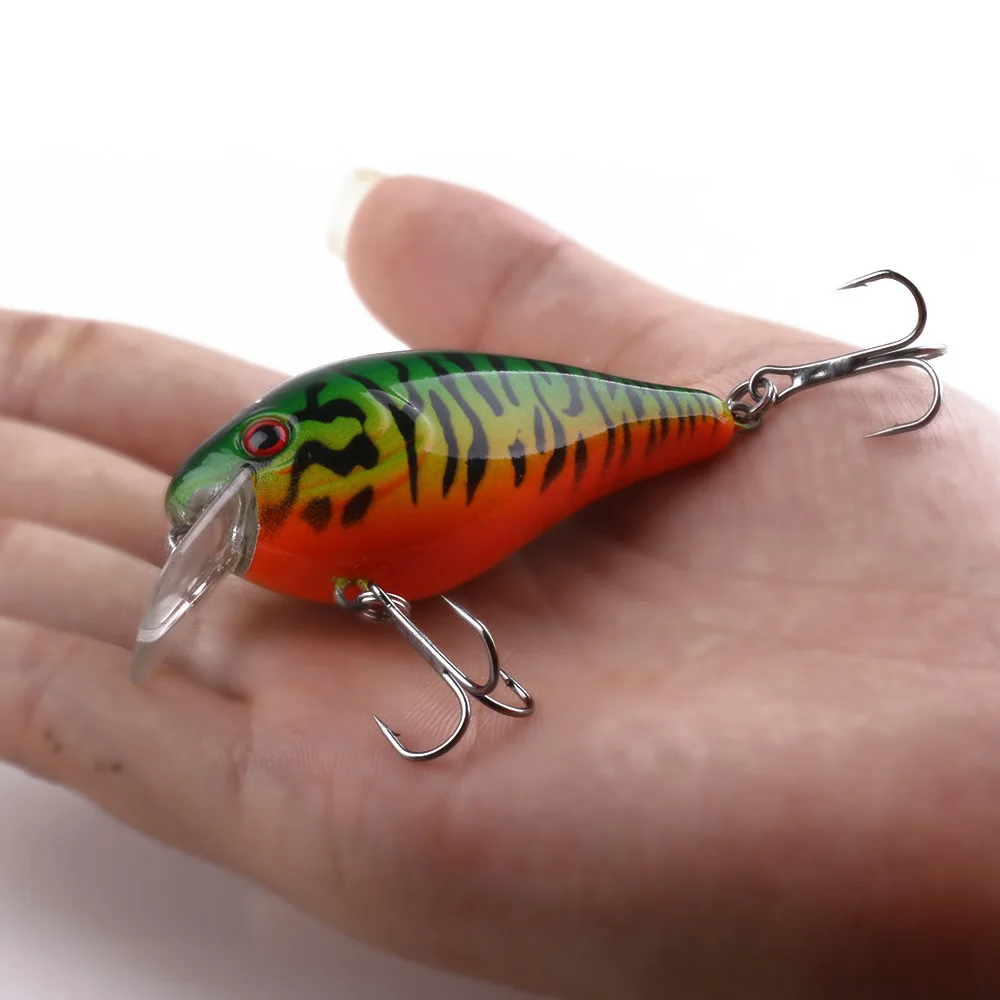 

5Pcs VIB Hard Baits 7.8CM/12.8G Set Vivid Vibrations Fishing Lures With Box Treble Hooks Sinking Crankbait Tackle