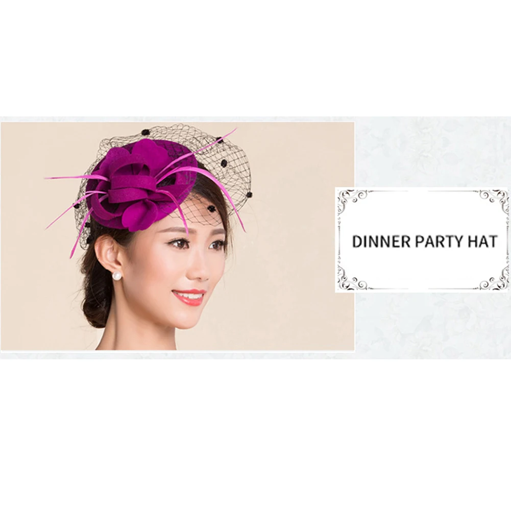 13 см винтажный практичный элегантный дизайн для вуалеров DIY Millinery Круглая Шапка основа Мягкий головной убор ручной вязки аксессуары ремесло