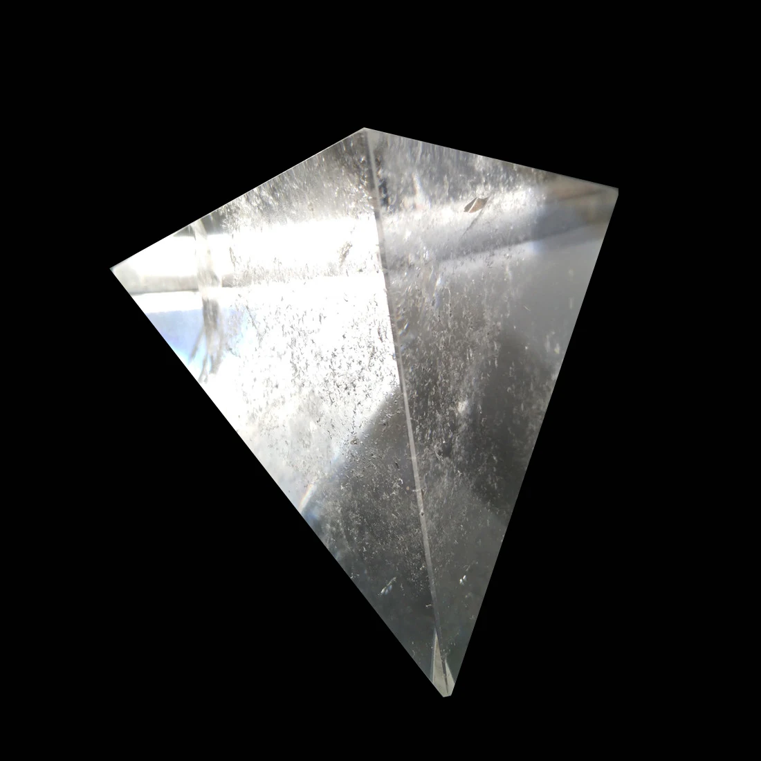 Хрустальные камни в виде пирамиды Tetrahedron кристаллы натуральный камень для