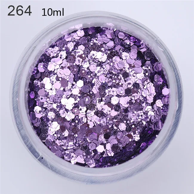 18756-1 1 Box Chameleon Mirror Nail Glitter Powder Neon Aurora Effect Mermaid Nail Art Dust Chrome Pigment Manicure Decoration - Цвет: 18756-1