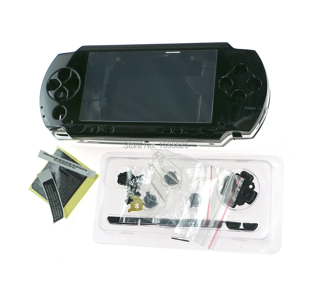 7 компл./лот высококачественный чехол для PSP 1000 полный корпус Чехол сменные кнопки