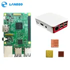 Raspberry Pi 3 стартовый комплект с Raspberry Pi 3 Model B + оригинальный pi 3 чехол + радиаторы pi3 b  pi 3b с wifi и bluetooth