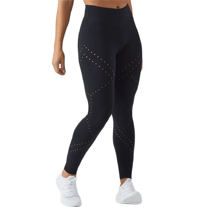 leggings cellulite Леггинсы с завышенной талией для фитнеса feminina однотонные повседневные штаны из полиэстера дышащие Стрейчевые Легинсы из сетчатой ткани женские быстросохнущие J42 - Цвет: leggings cellulite