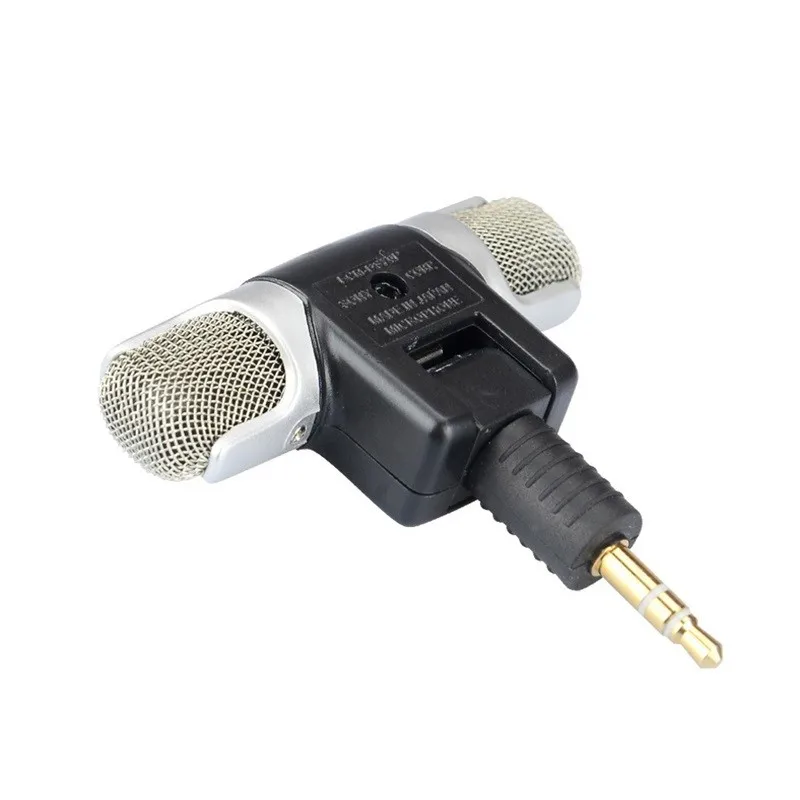 Профессиональный стерео внешний микрофон двойной беспроводной Запись с очень