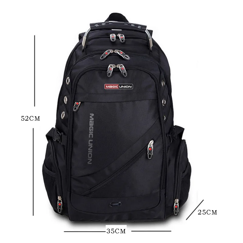 BAIJIAWE 17Inch Men Laptop Backpack Large Capacity School Bags Oxford Waterproof Travel Shoulder And Women Luggage Bag | Багаж и сумки