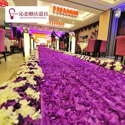 10m/lot rose flower capet 1.4 meter wide wedding rose carpet ,wedding carpet runner,wedding decoration,party supply