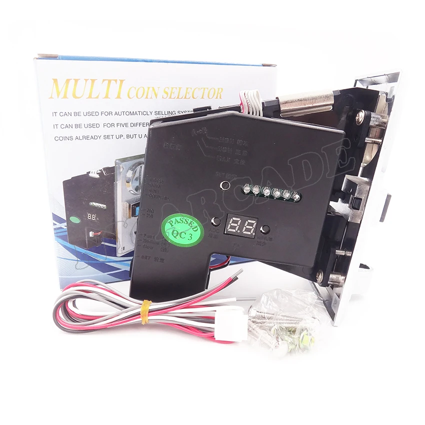 Многофункциональный монетоприемник программируемый для 6 различных значений
