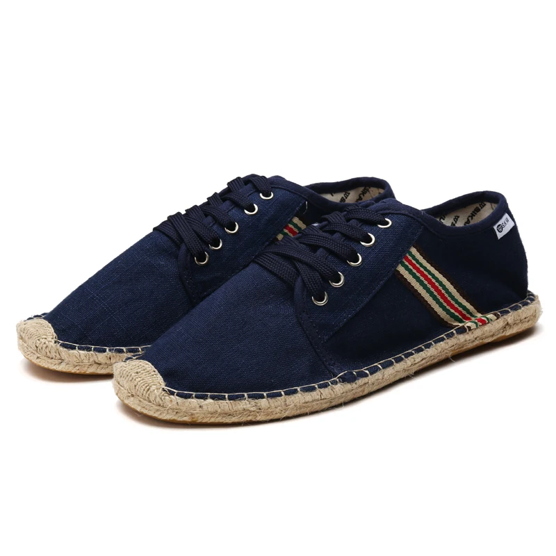 Buono Scarpe женские эспадрильи Мужские туфли на плоской подошве ботинки в рыбацком