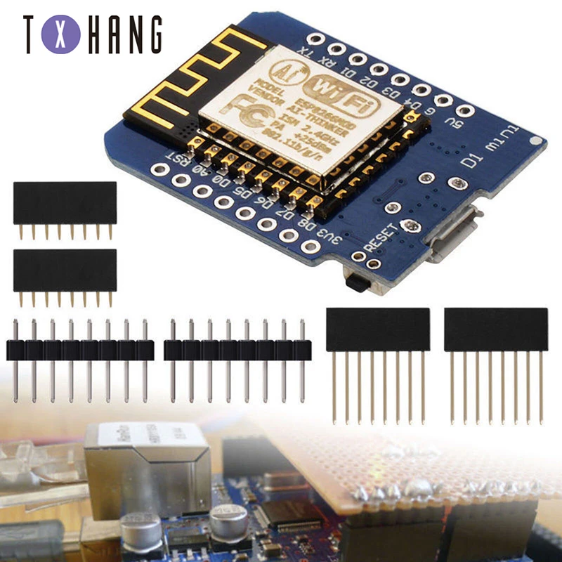 ESP8266 ESP 12 ESP12 WeMos D1 Mini Module Wemos WiFi макетная плата Micro USB 3 V на основе Φ 11 Digital