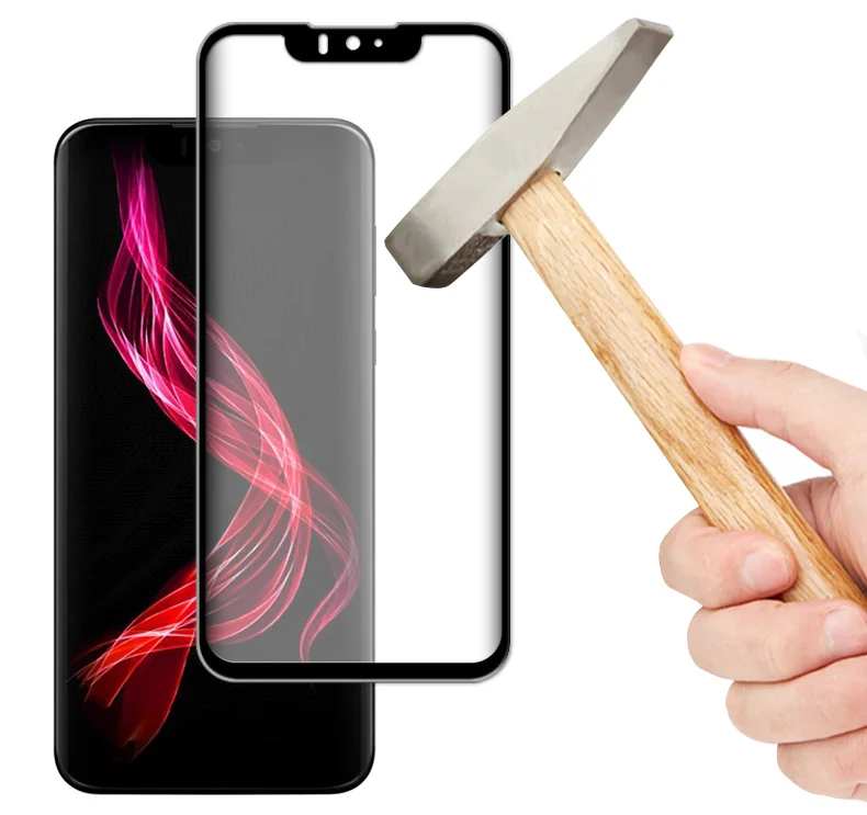 Защитный экран с полным покрытием из закаленного стекла 3D для SHARP AQUOS Zero |