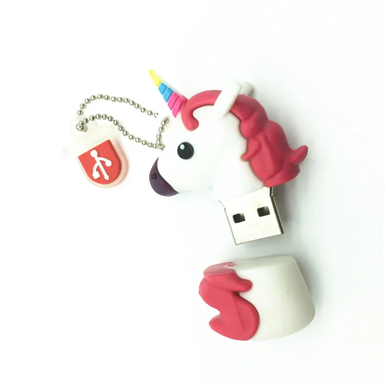 Высокоскоростной USB 3 0 флеш-накопитель в форме единорога 64 ГБ 32 usb 4 8 16 | Компьютеры