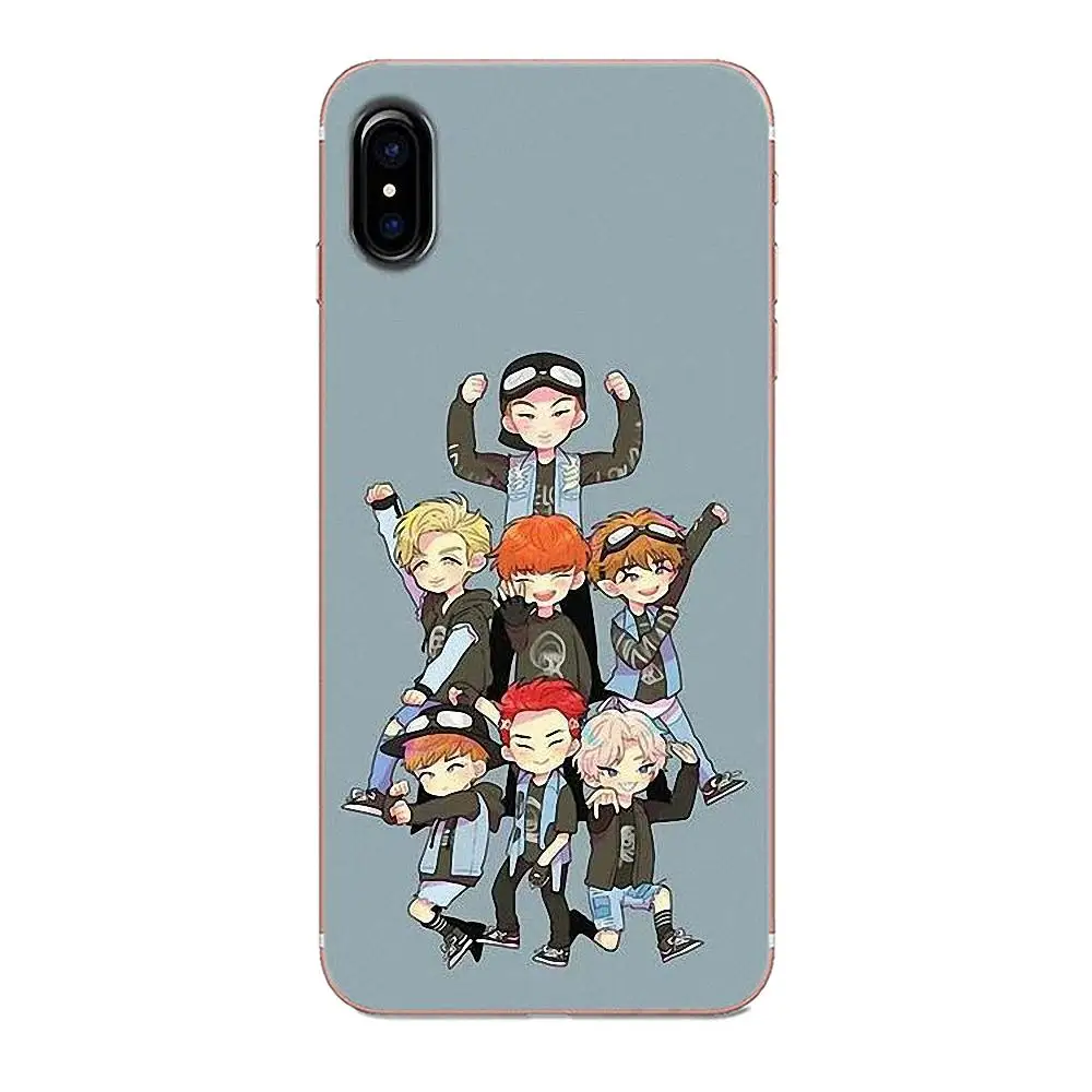 Мягкие чехлы Monsta X Kpop Boy Group для LG G4 G5 G6 K4 K7 K8 K10 2017 V10 V20 V30 Stylus Nexus 5 5X G2 G3 mini