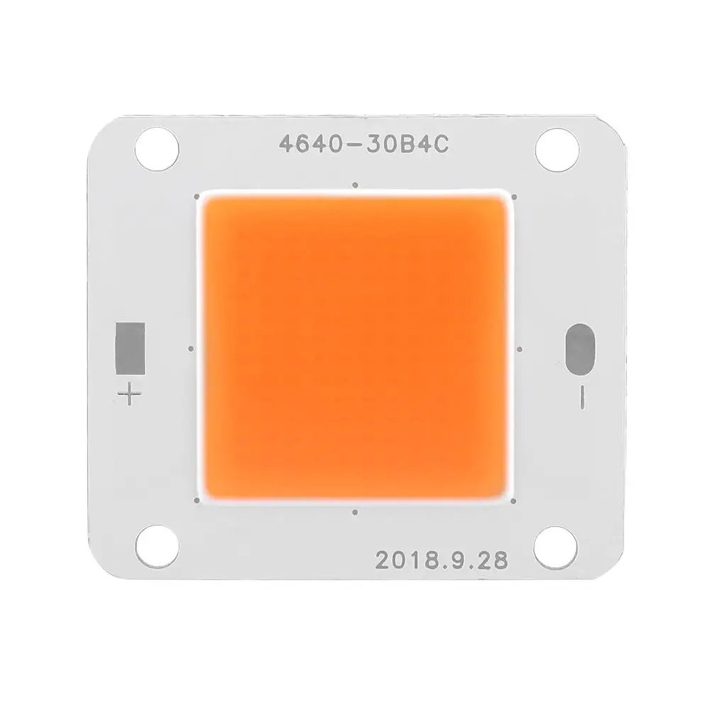 DC12V 50 Вт COB светодиодный чип полный спектр растительный светильник