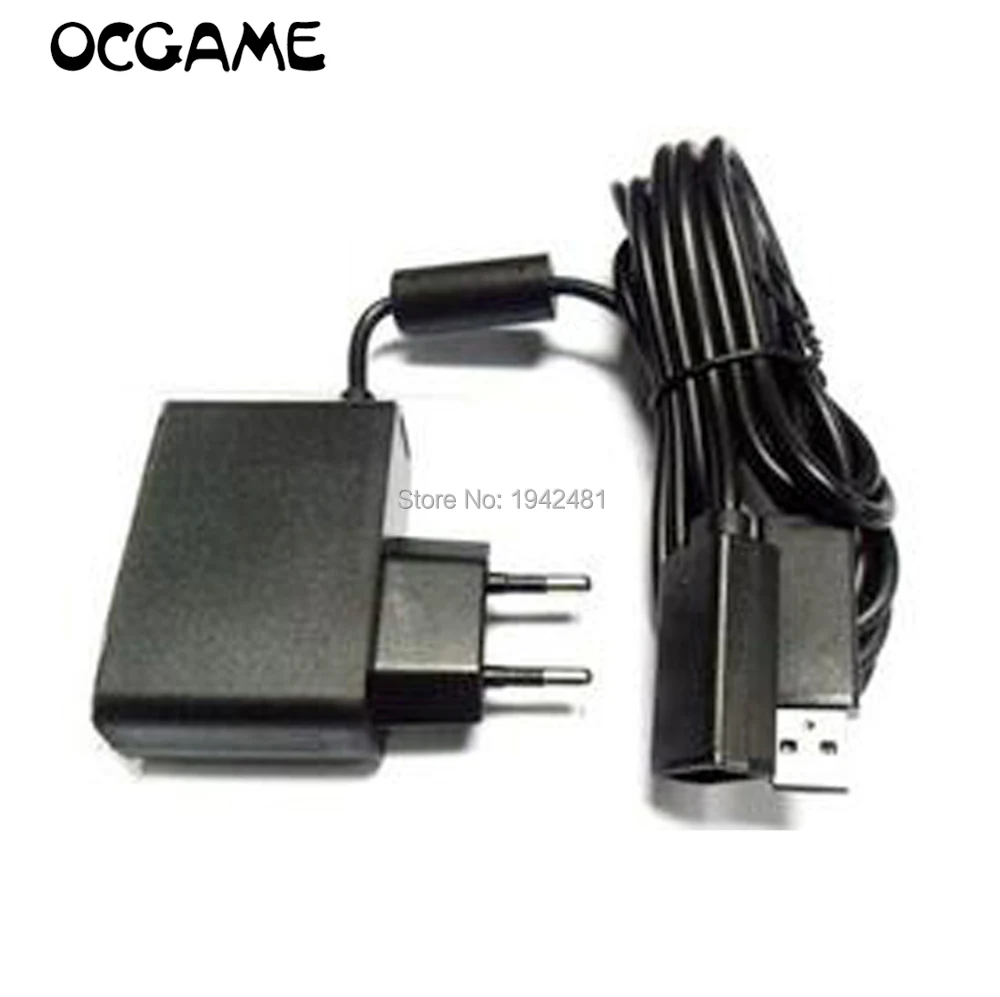 

OCGAME 12pcs/lot New EU&US plug USB AC Adapter Power Supply for Xbox 360 for XBOX360 Kinect Sensor