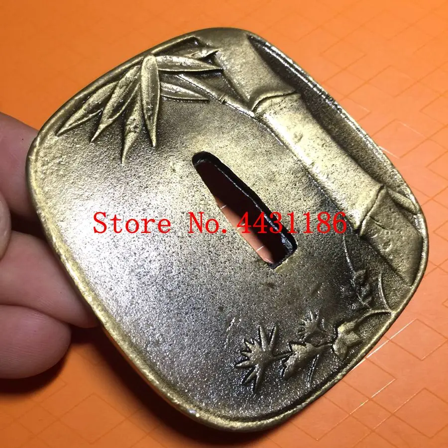 Высококачественный сплав бамбуковая защита Tsuba фитинг для японского Saber