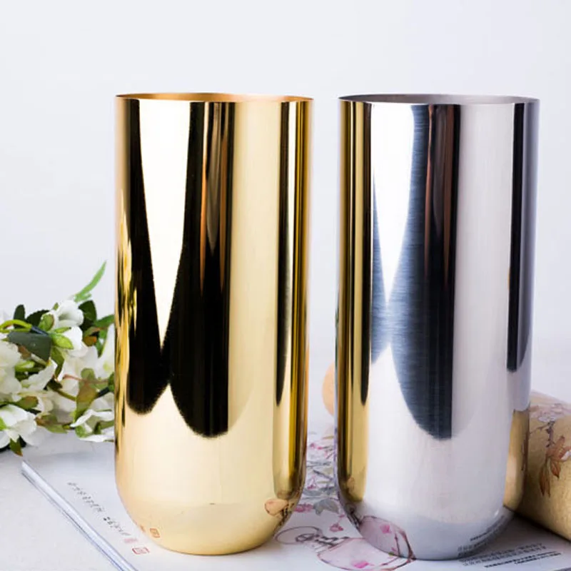 Цветы вазы стол Центральная ваза кованого железа Тип геометрическая форма