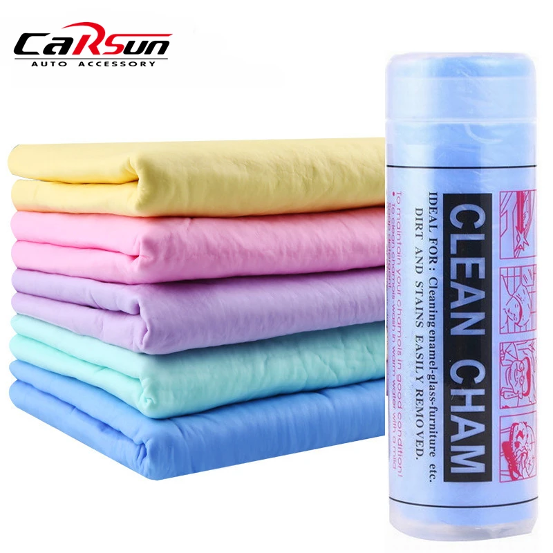 43*32cm PVA Chamois Car Wash Towel Cleaner car Accessories Car care Home Cleaning Hair Drying Cloth