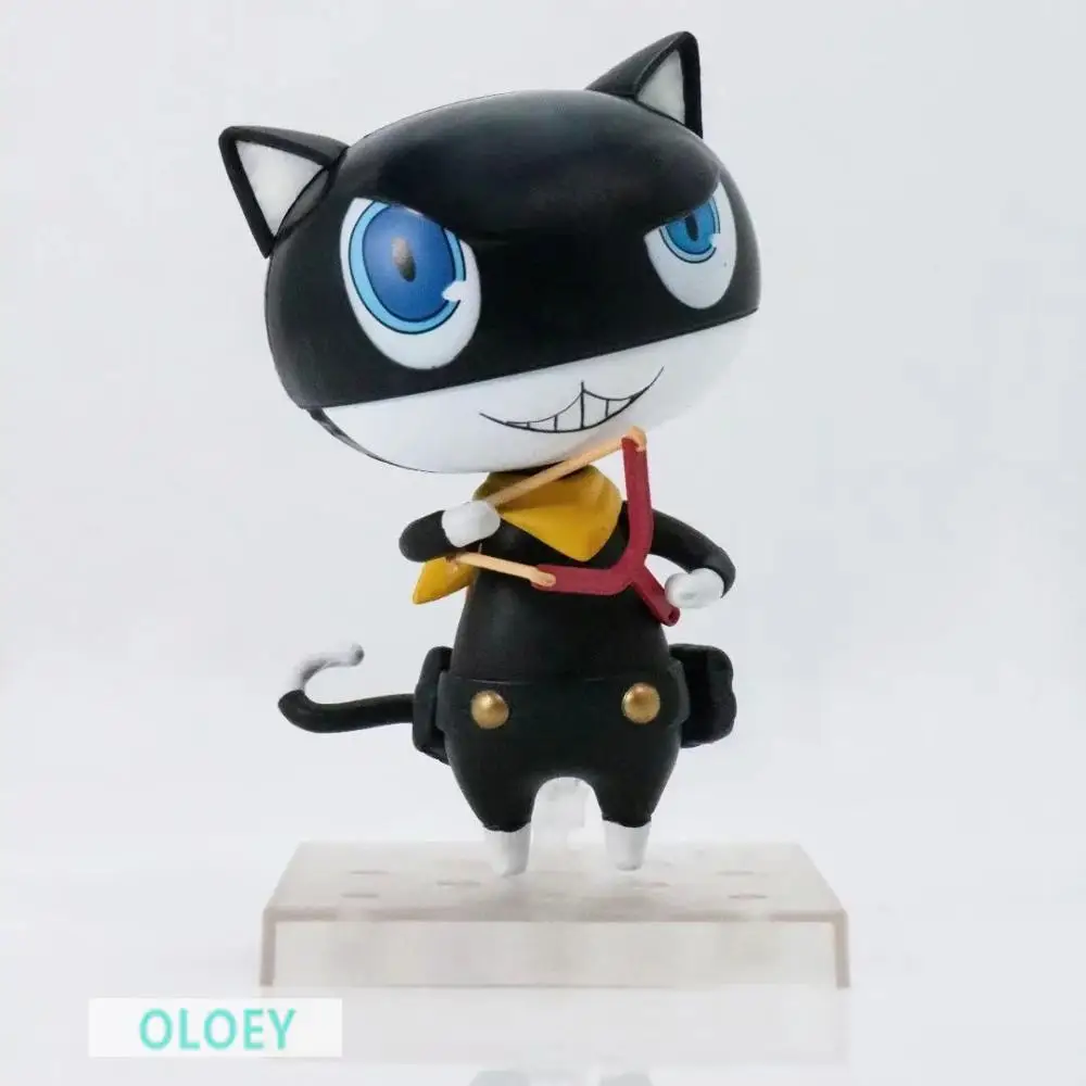 Версия Q Nendoroid Persona 5 Morgana Черный Кот ПВХ фигурка Коллекционная модель игрушечная