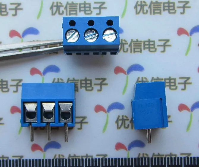 

KF300 5,0 мм 2P 3P разъемы 250 В/16A 14-22AWG клеммные блоки