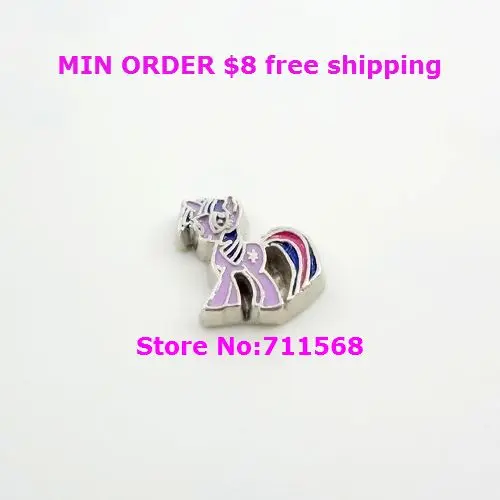 TwilightSparkle Плавающий Шарм Дружба это волшебная лошадь плавающий медальон шармы для