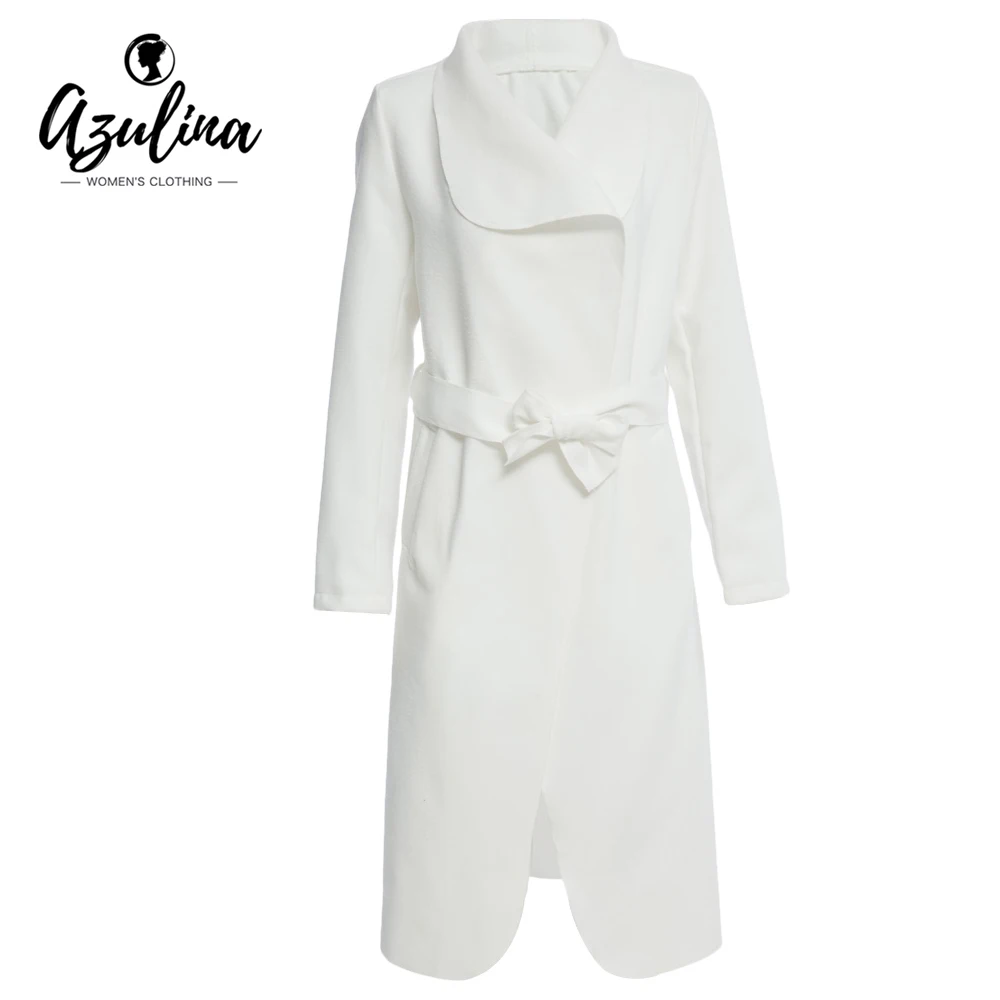 VESTLINDA женское модное повседневное пальто с ремнем стильное отложным воротником