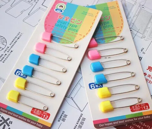 Безопасный булавка 6 шт.|safety pin fashion|pin babypin frame |