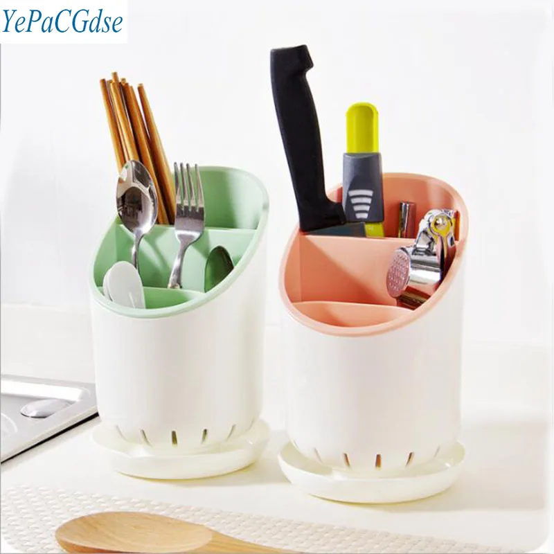 Новый стиль кухонные столовые приборы отделочная коробка для хранения сливной