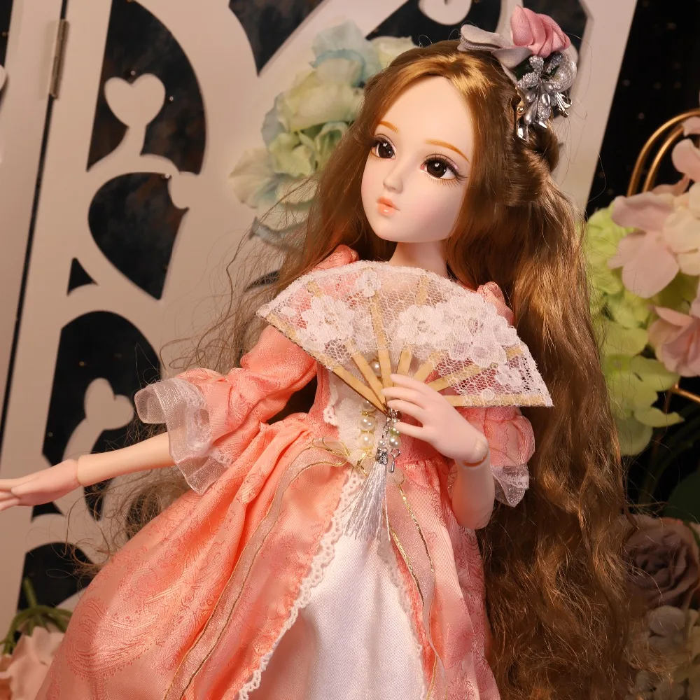 DQ bjd 45 см дневник королева 1/4 Кукла Одежда Обувь головной убор трубки соединение