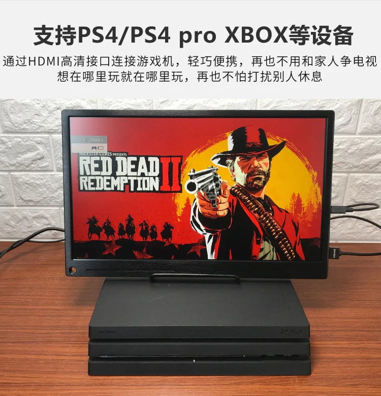 17,3 дюймов ips 4 K 3840*2160 HDR портативный монитор игры экран для Raspberry Pi 4 дисплей NS switch Тип C HDCP 2,2 Ps4 Xbox