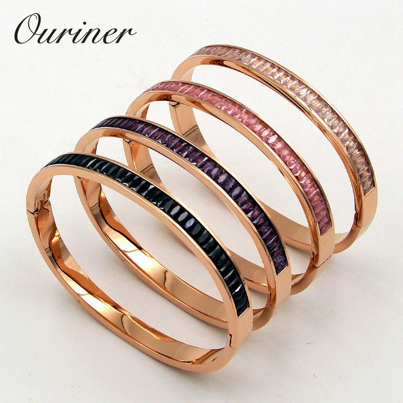 Красочные Австрийские кристаллы квадратный браслет и для женщин индийские