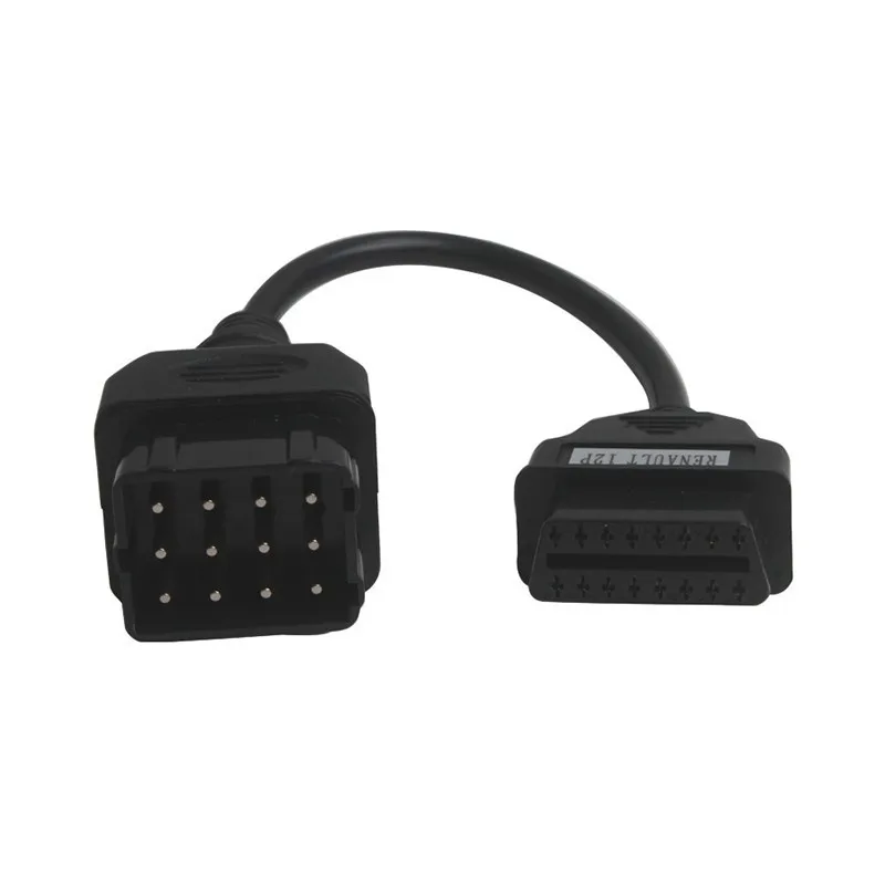 Оптовая цена! для Renault 12 pin OBD II автомобильные Аксессуары Диагностический кабель 50