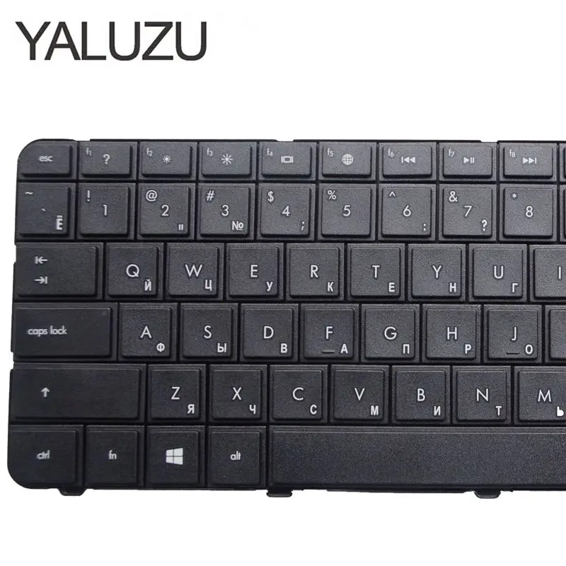 YALUZU Новая русская клавиатура для ноутбука hp compaq presario Cq43 Cq57 CQ58 G6-1000 G4-1000 русская клавиатура черная Русская раскладка