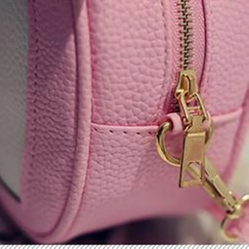 2017 прекрасный Микки глава Ребенок Сумка мини Черный мода кожа PU женщины сумка