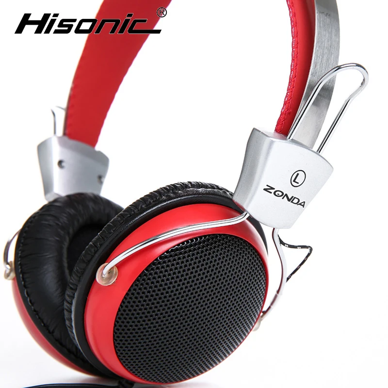 Hisonic HiFi Наушники С Микрофоном Проводной Пассивный Шумоподавлением Регулируемый