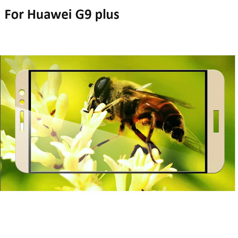 2 шт. полное покрытие закаленное стекло для Huawei G9 plus G 9 Защитная пленка экрана HuaweiG9