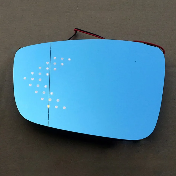 2 шт. новые синие очки с подогревом поворотным сигналом и боковым зеркалом для