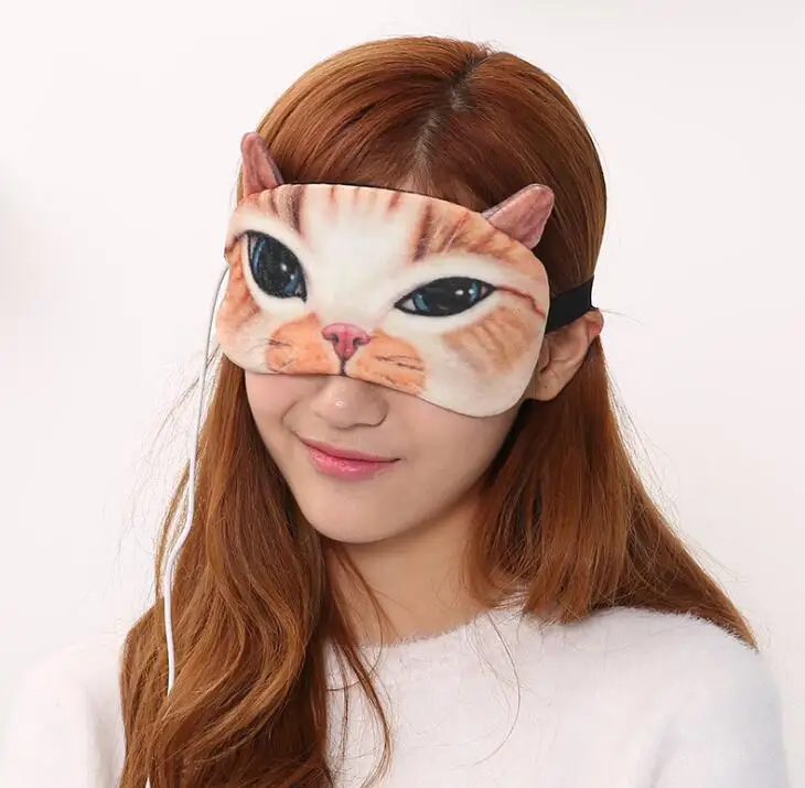 Супер мягкий фланелет USB жара Патч теплый 3 d мультфильм затенение Теплый Сон